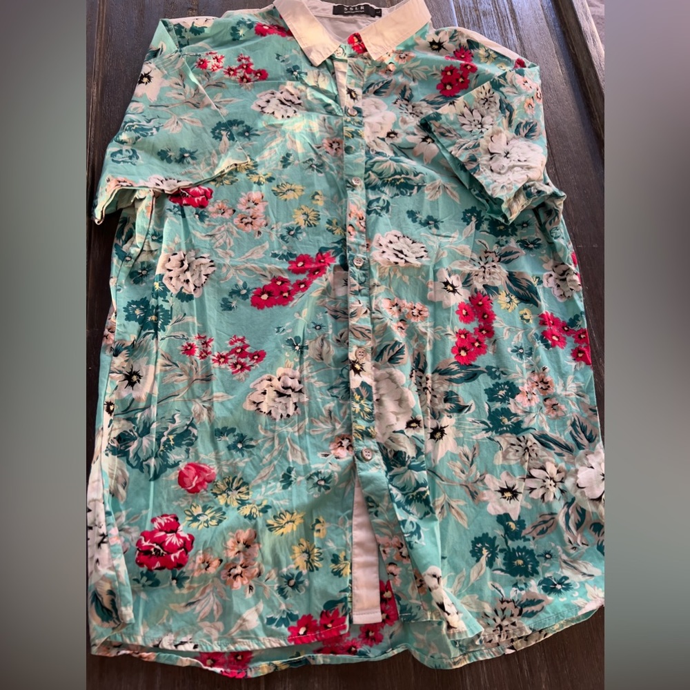 SSLR Mens Collection floral shirt